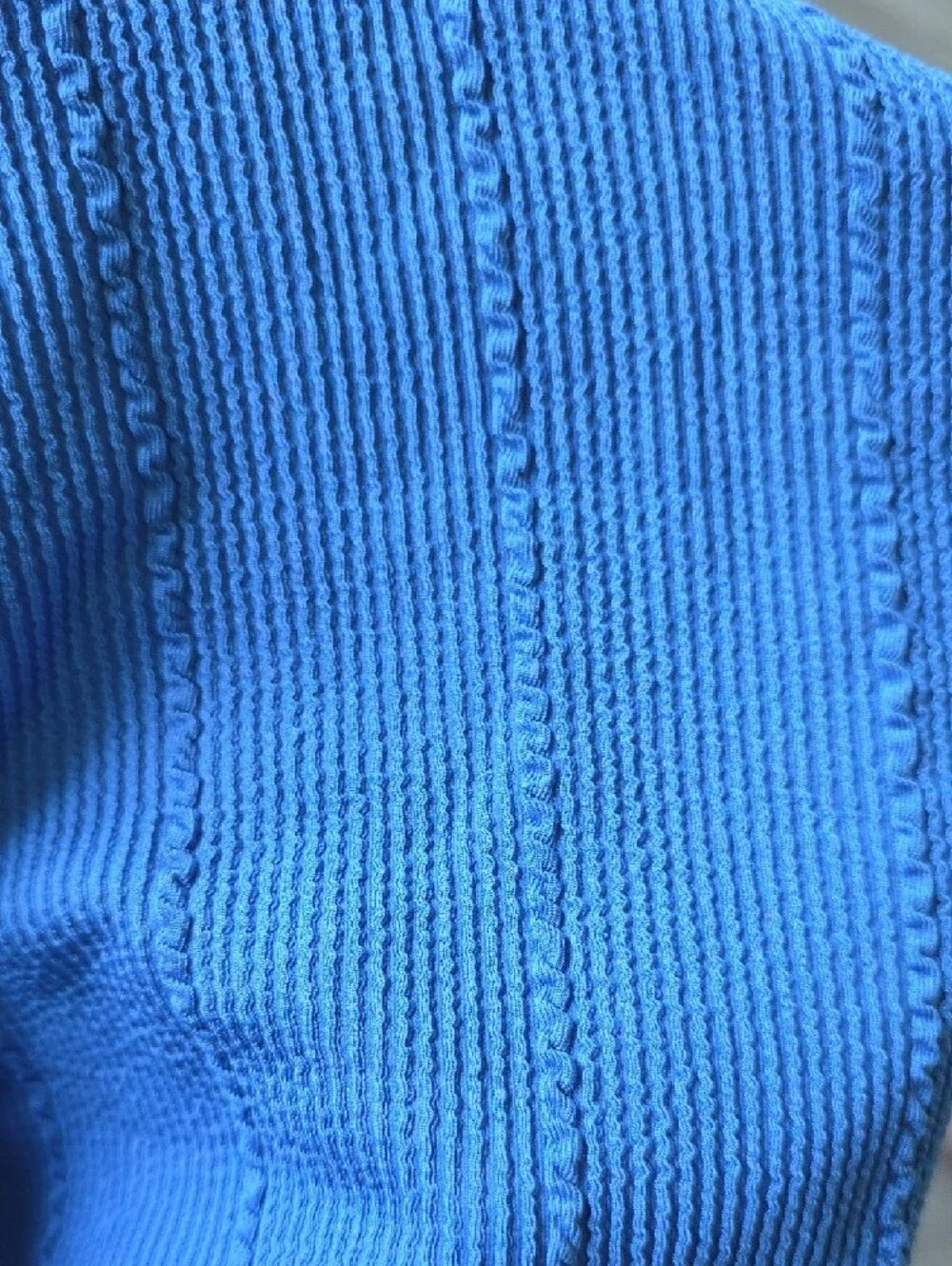 Aerie Blue Ribbed Bikini Set - Picture 9 of 9